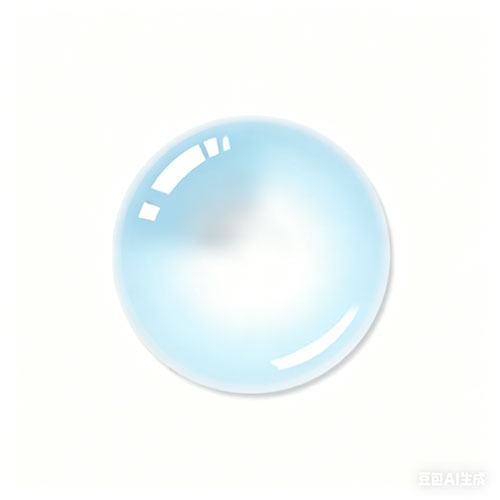 Clear Light blue and crystal clear Trans